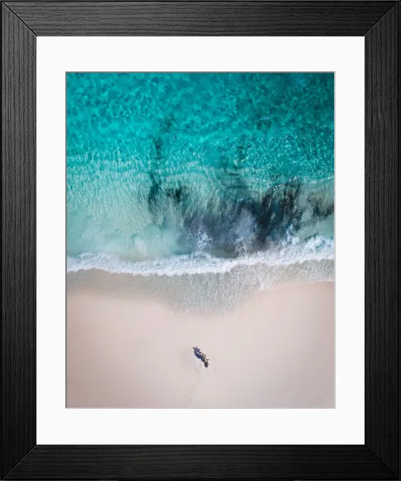 Framed Print : Aerial View of Albany Western Australia - Stock Photo Framed Print : Aerial View of Albany Western Australia - Stock Photo