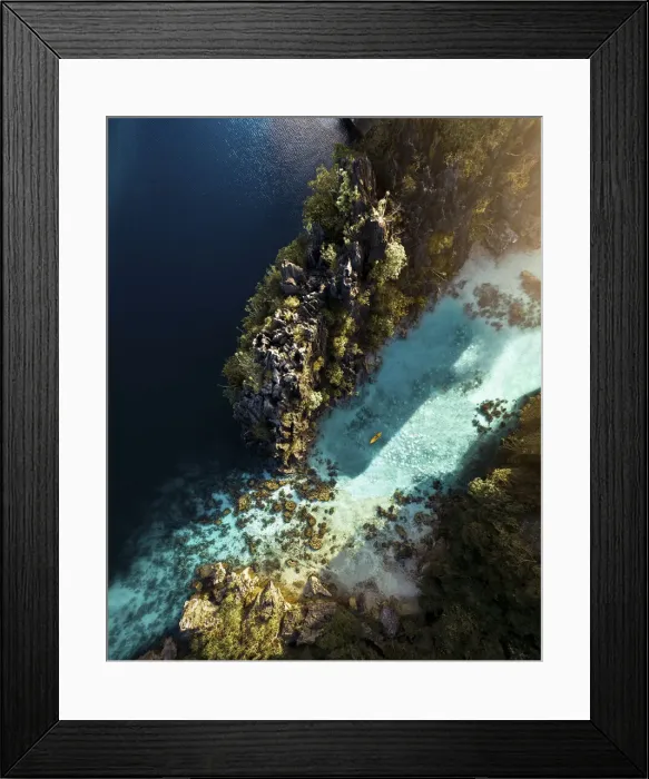 Framed Print : Big Lagoon in El Nido Framed Print : Big Lagoon in El Nido