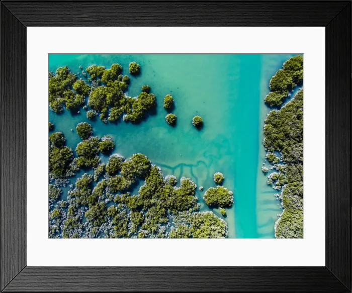 Framed Print : Aerial View Of New Zealand Coast Framed Print : Aerial View Of New Zealand Coast