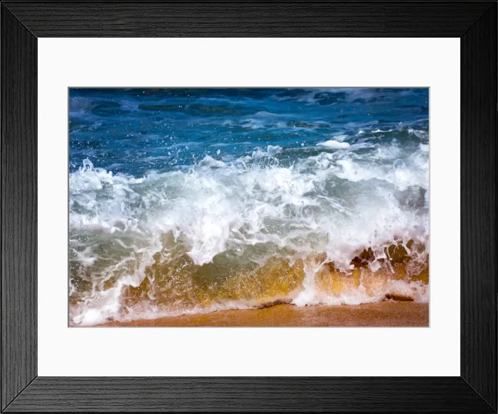 Framed Print : Small waves Framed Print : Small waves