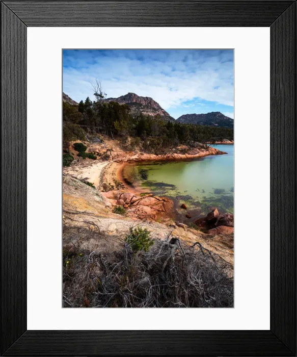 Framed Print : Secluded Beach Framed Print : Secluded Beach
