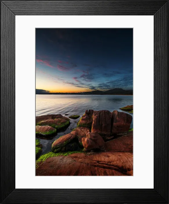 Framed Print : Freycinet view Framed Print : Freycinet view