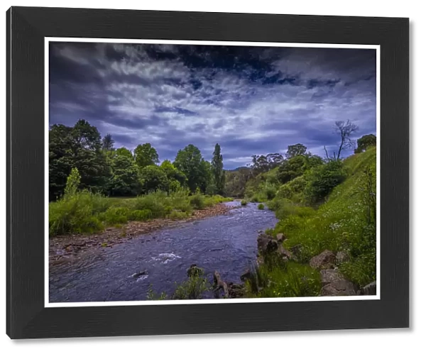 Jamieson river in the summer, High Country, Victoria, Australia