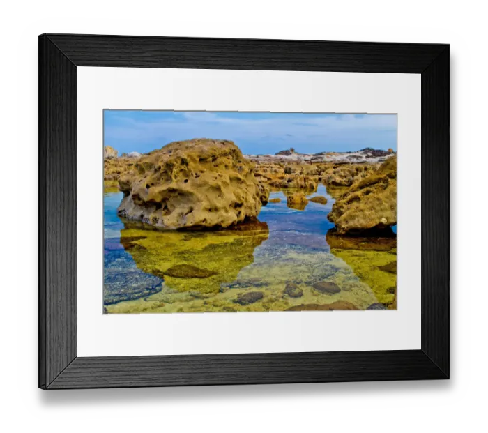 Framed Print : Stoney Creek - Booderee National Park
