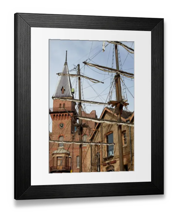 Framed Print : The historic Rocks on Circular Quay