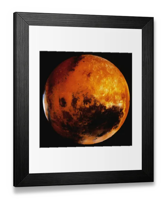 Framed Print : Mars. Space, ST000624