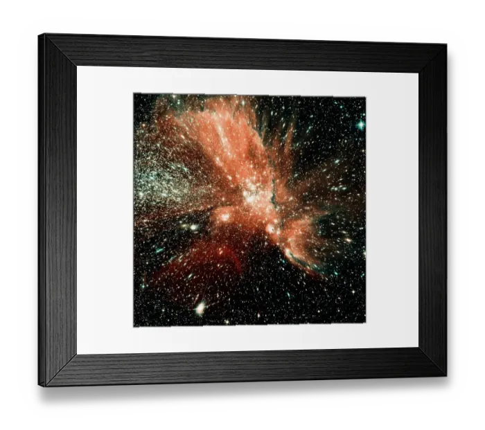 Framed Print : Small Magellanic Cloud galaxy, satellite view Framed Print : Small Magellanic Cloud galaxy, satellite view