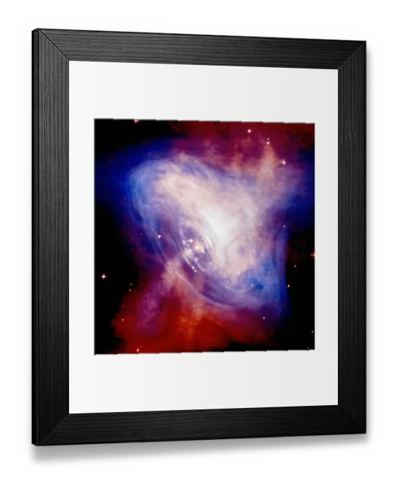 Framed Print : Crab nebula (Digital Composite) Framed Print : Crab nebula (Digital Composite)