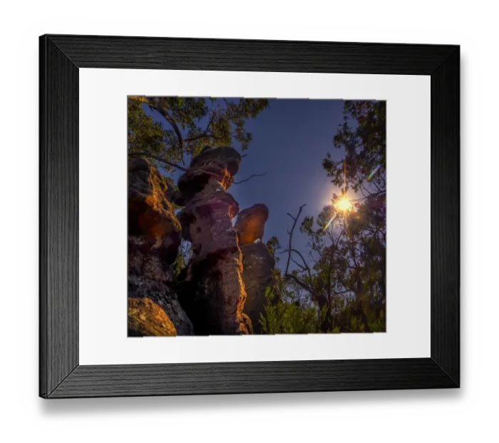 Framed Print : A viewpoint from the Sundial, Grampians, Victoria Framed Print : A viewpoint from the Sundial, Grampians, Victoria