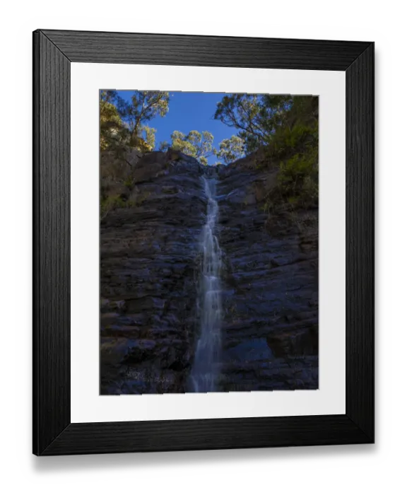Framed Print : Silverband falls, Grampians, Victoria Framed Print : Silverband falls, Grampians, Victoria