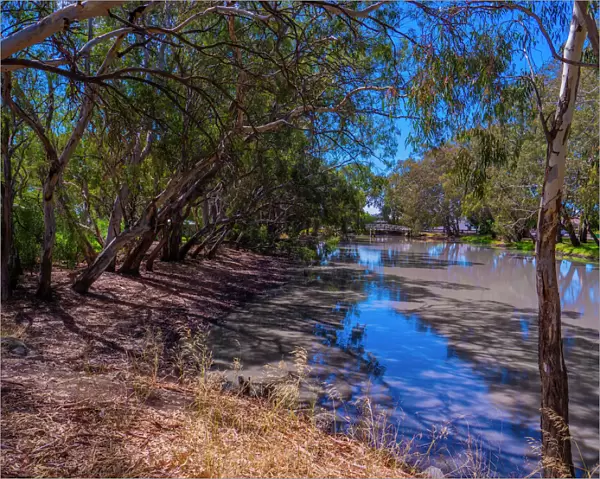 Yarriambiack creek, Warracknabeal, Wimmera district of Victoria, Australia