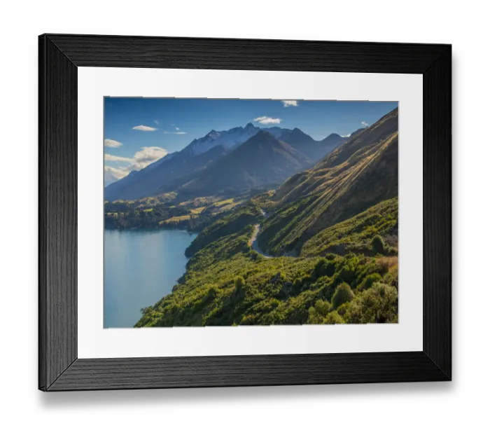 Framed Print : Lake Wakatipu viewpoint, South Island, New Zealand Framed Print : Lake Wakatipu viewpoint, South Island, New Zealand