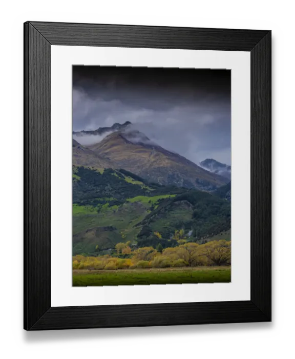 Framed Print : Scenic viewpoint at Glenorchy, South Island, New Zealand Framed Print : Scenic viewpoint at Glenorchy, South Island, New Zealand