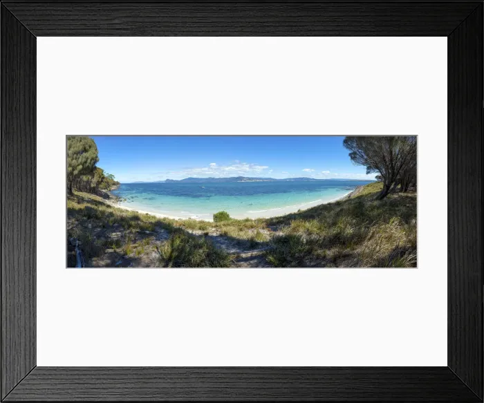 Framed Print : Point Mauge | Maria Island