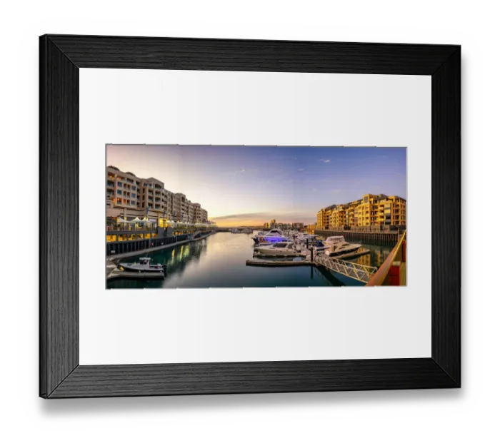 Framed Print : Glenelg Wharf