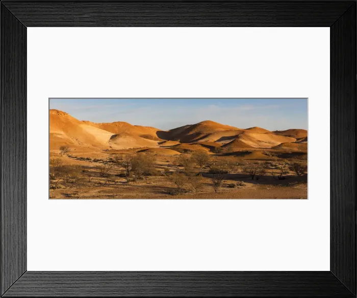 Framed Print : Painted Hills at Anna Creek Framed Print : Painted Hills at Anna Creek