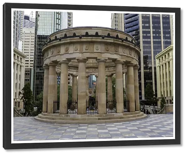 ANZAC war memorial in ANZAC Square, Brisbane