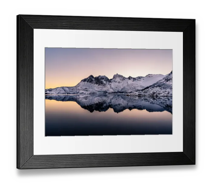 Framed Print : Svolvaer, Lofoten Islands, Norway
