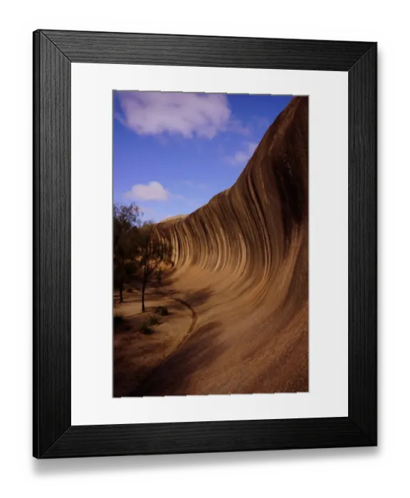 Framed Print : Wave Rock, Western Australia