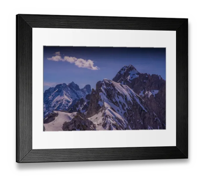 Framed Print : Alps above Innsbruk, Austria Framed Print : Alps above Innsbruk, Austria