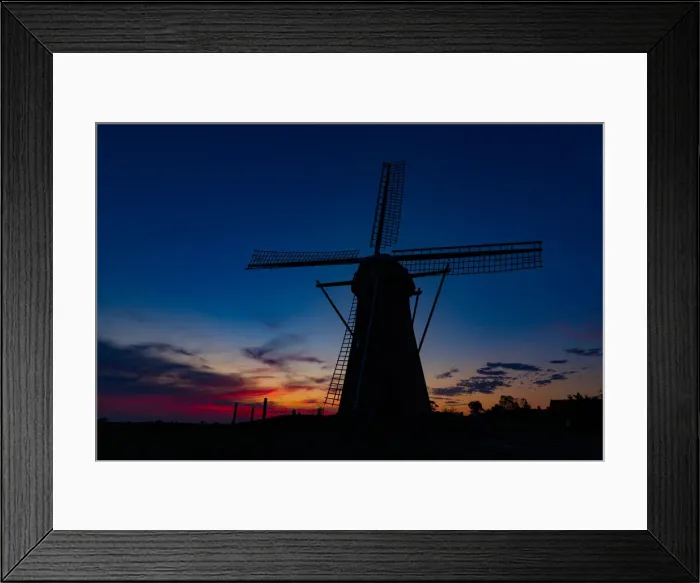 Framed Print : Colourful Sunset Behind The Lily - Dutch Windmill - Stirling Ranges Framed Print : Colourful Sunset Behind The Lily - Dutch Windmill - Stirling Ranges