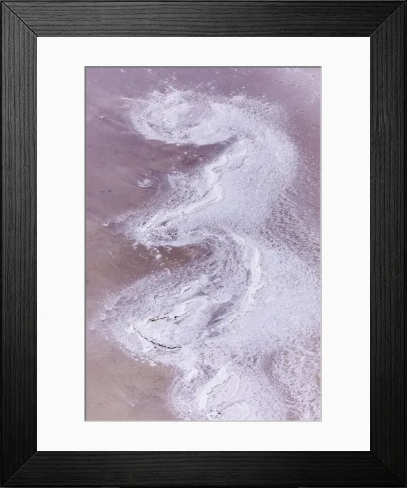 Framed Print : Aerial view of Kati Thanda-Lake Eyre Framed Print : Aerial view of Kati Thanda-Lake Eyre
