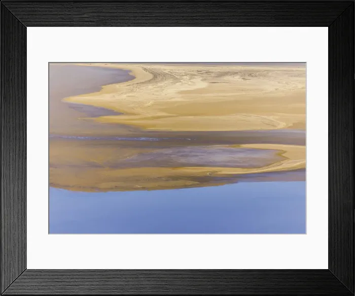Framed Print : Aerial view of Kati Thanda-Lake Eyre