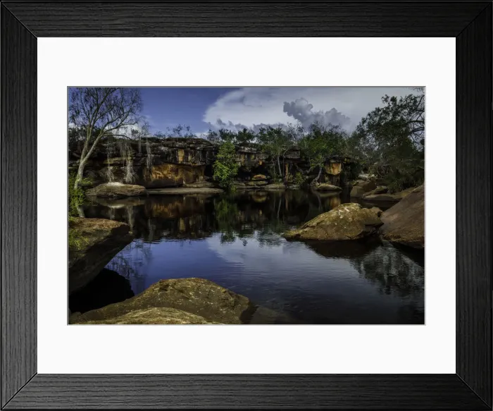Framed Print : Fresh water Billabong
