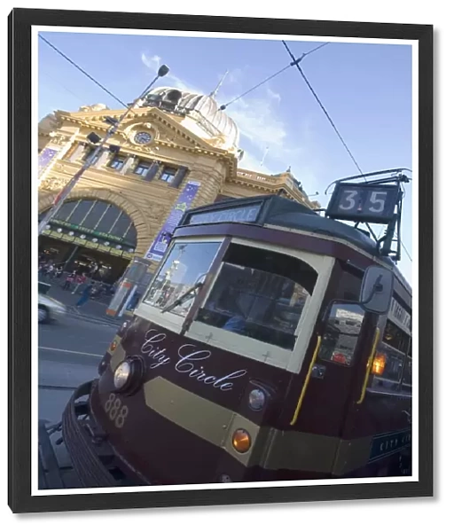 Australia, Victoria, Melbourne, streetcar
