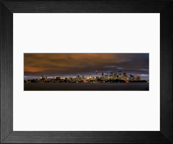 Framed Print : Panoramic view of Sydney Opera House Framed Print : Panoramic view of Sydney Opera House