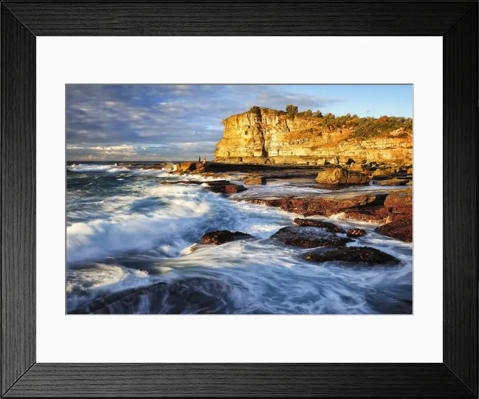 Framed Print : Forrester beach, Sydney Framed Print : Forrester beach, Sydney
