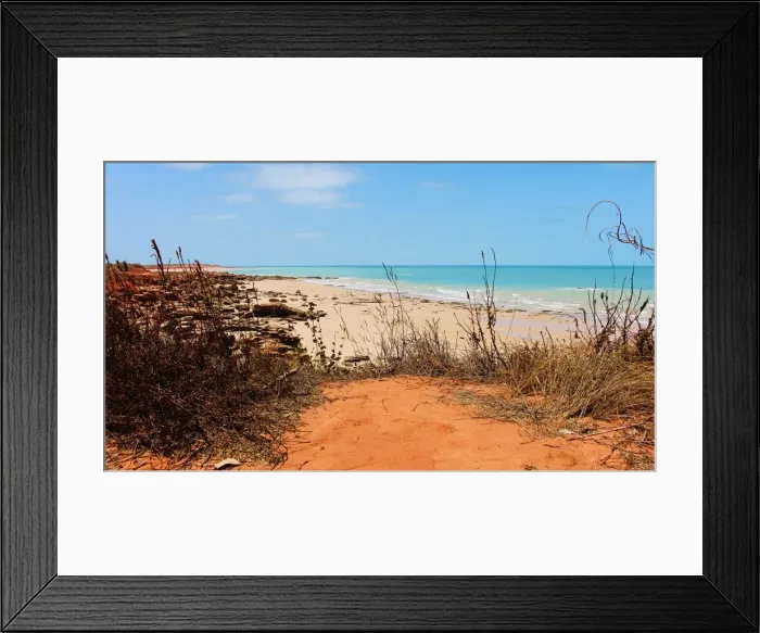 Framed Print : Broome Coastline