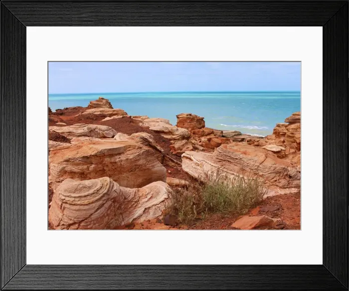 Framed Print : Red Rocks of Brome Framed Print : Red Rocks of Brome