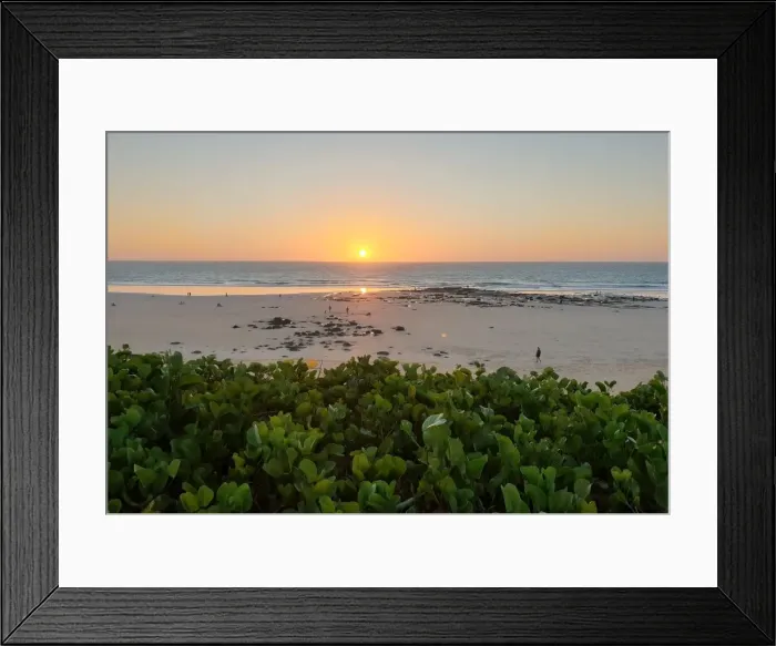 Framed Print : Sunset At Cable Beach, Broome Framed Print : Sunset At Cable Beach, Broome