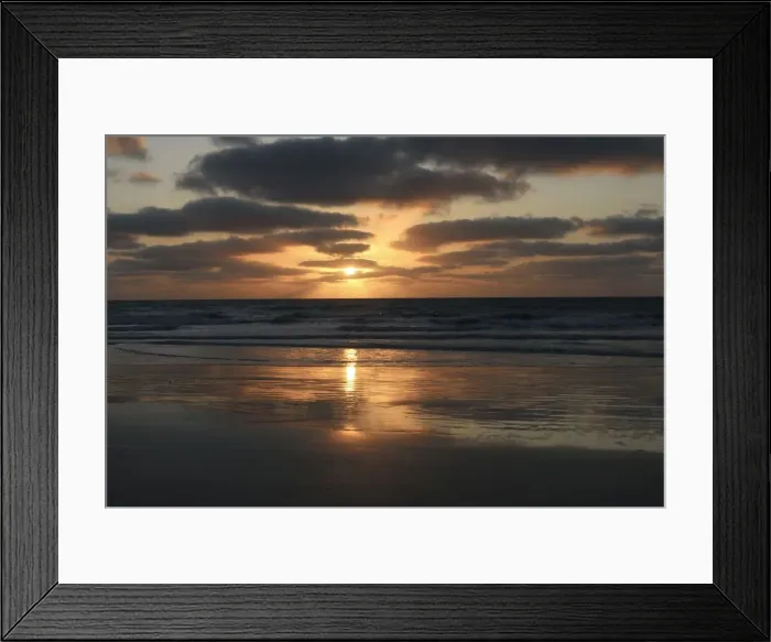Framed Print : Broome Sunset Reflections Framed Print : Broome Sunset Reflections
