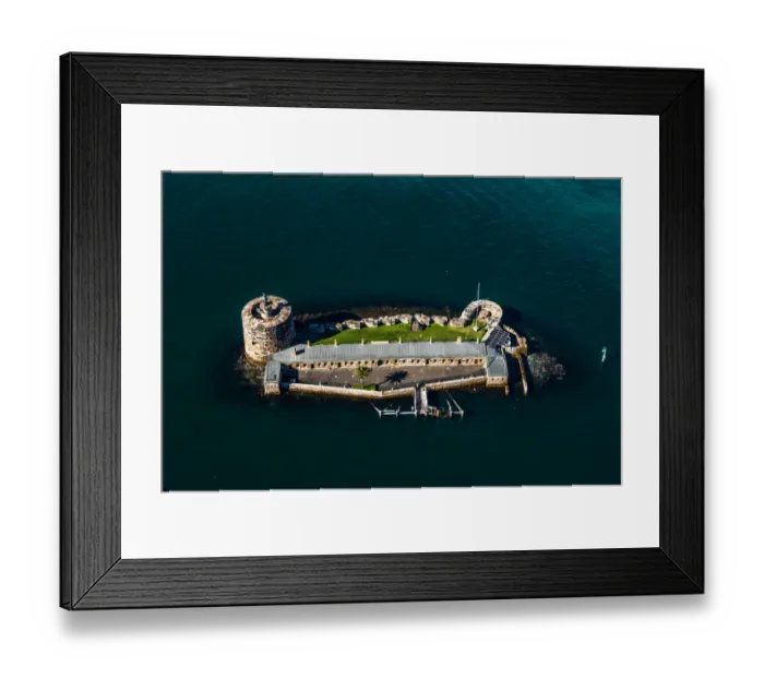 Framed Print : Fort Denison