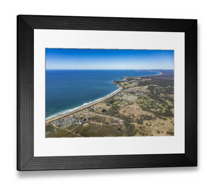 Framed Print : Diamond Beach
