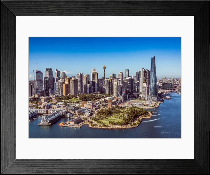 Framed Print : Barangaroo
