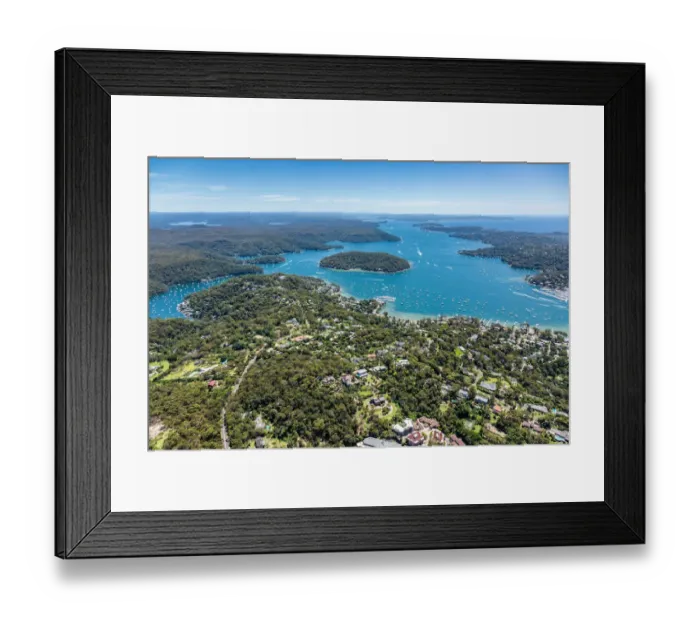 Framed Print : Church Point, NSW