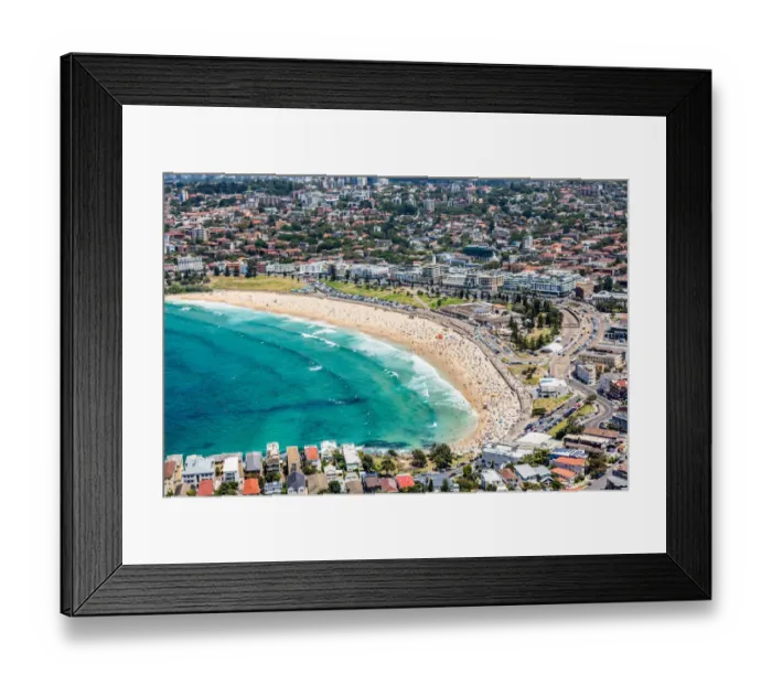 Framed Print : Bondi Beach