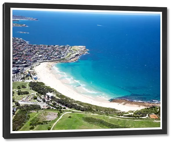 Maroubra. Aerial view of Maroubra Beach, Sydney, NSW