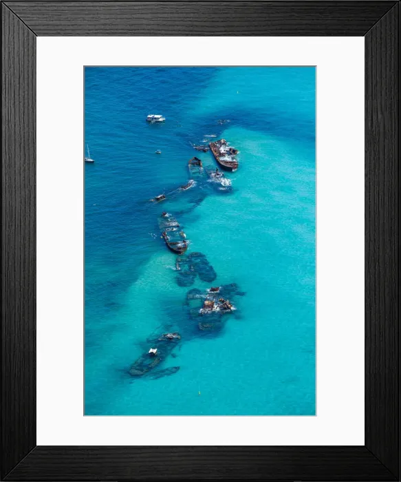 Framed Print : Tangalooma