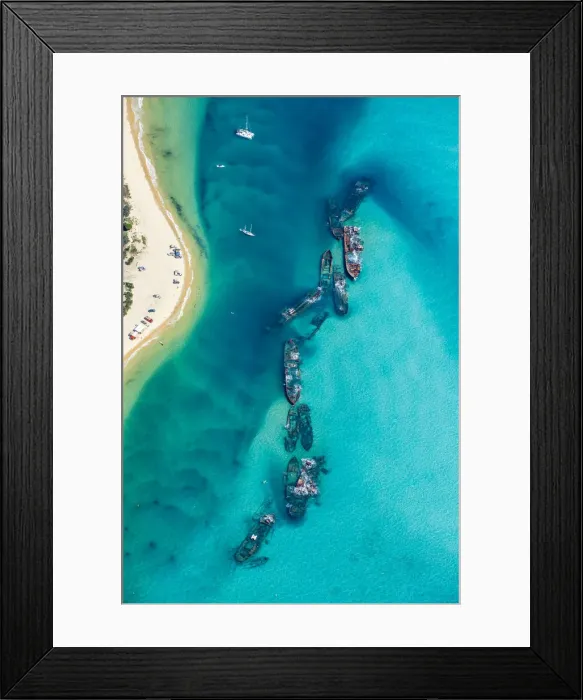 Framed Print : Tangalooma