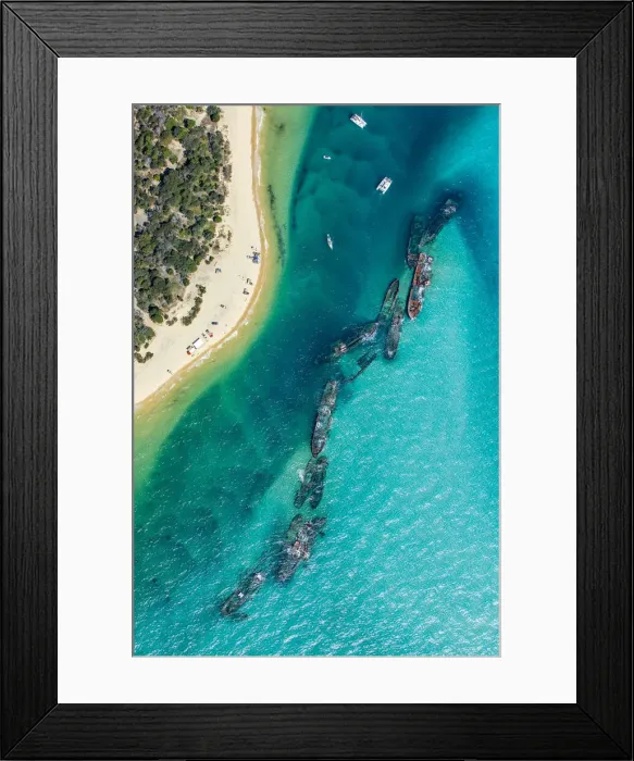 Framed Print : Tangalooma