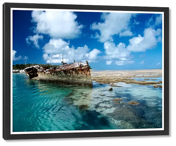 Shipwreck on heron island