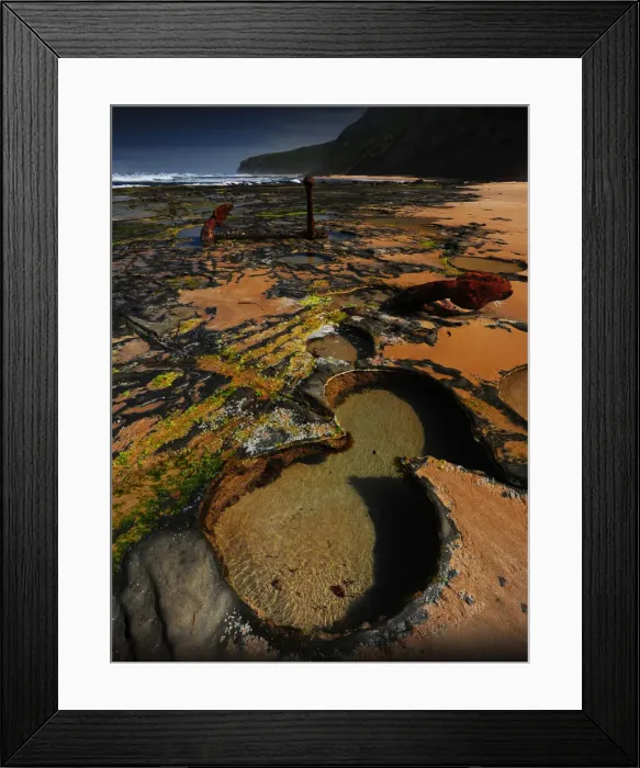 Framed Print : Moonlight head, Shipwreck coastline, Western Victoria, Australia