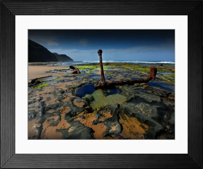 Framed Print : Moonlight head, Shipwreck coastline, Western Victoria, Australia