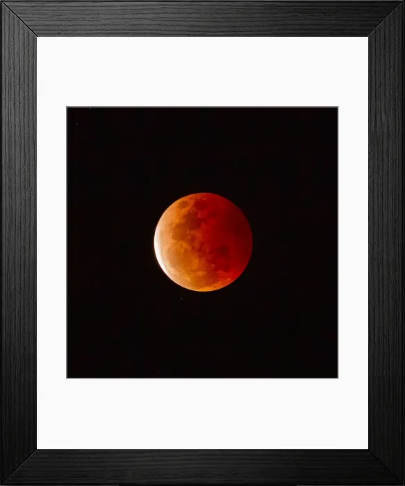 Framed Print : Total Lunar Eclipse Framed Print : Total Lunar Eclipse