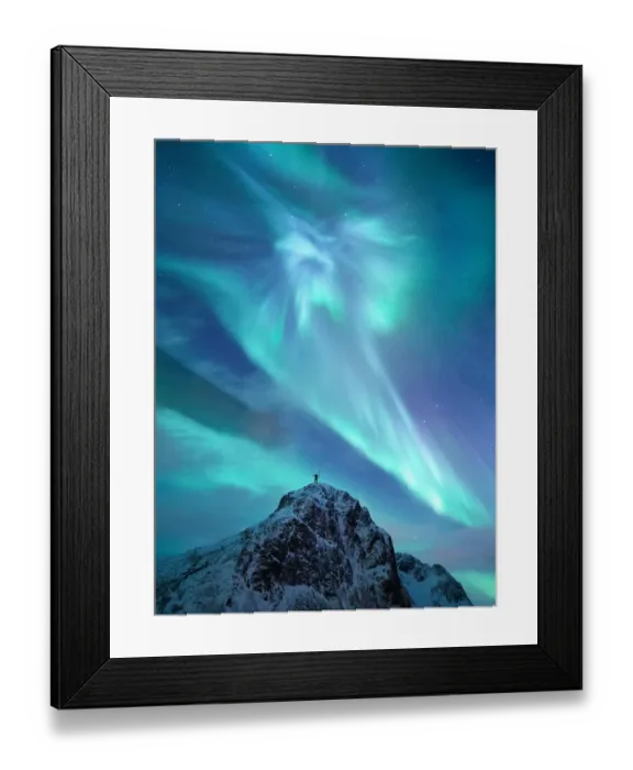 Framed Print : Aurora Display Framed Print : Aurora Display