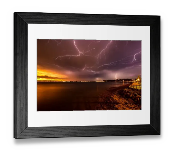 Framed Print : Woody Point Storms Framed Print : Woody Point Storms